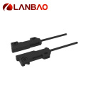 LANBAO 12-24VDC fiber amplifier sensor FD3 series photoelectric sensor with red LED